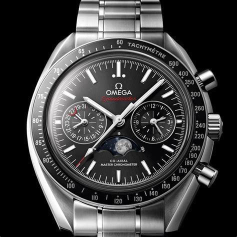 moon phase watch omega|omega moonphase chronograph.